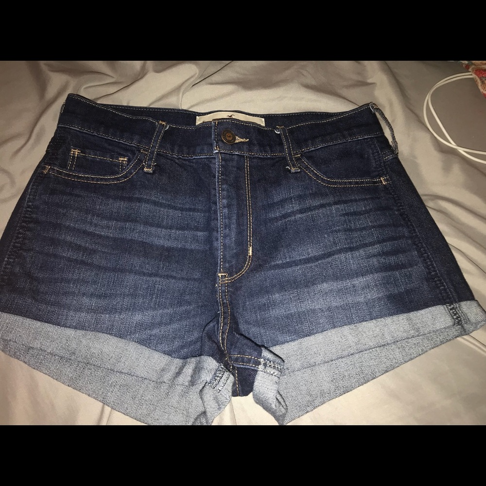 High waisted hollister shorts